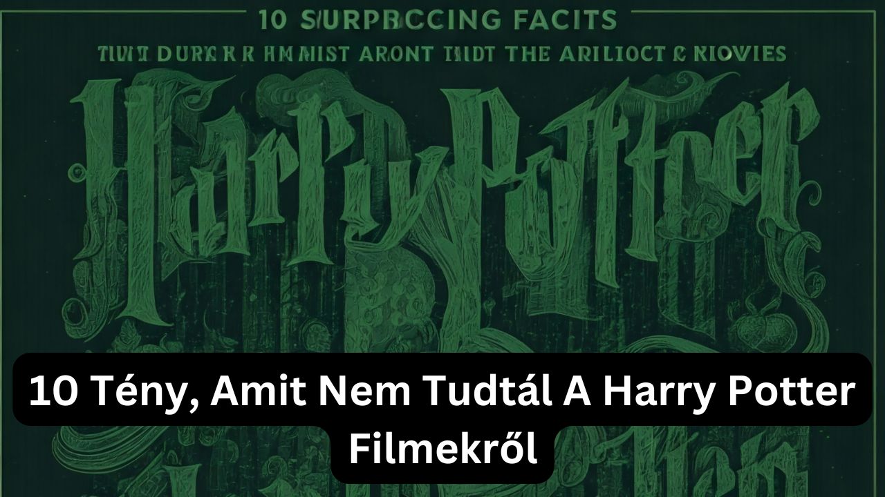 10 Tény, Amit Nem Tudtál A Harry Potter Filmekről